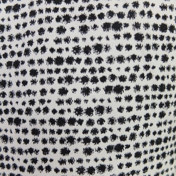 Banana Republic Factory Black and White Sleeveless Open Back Dress Size 8 - Picture 10 of 10